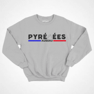 Pull Aussau Pyrénées - Gris Clair