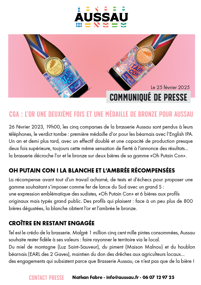 communique-de-presse-aussa-victoire-concours-general-agricole-2025-medaille-d-or